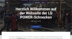 Desktop Screenshot of powerschnecken.de